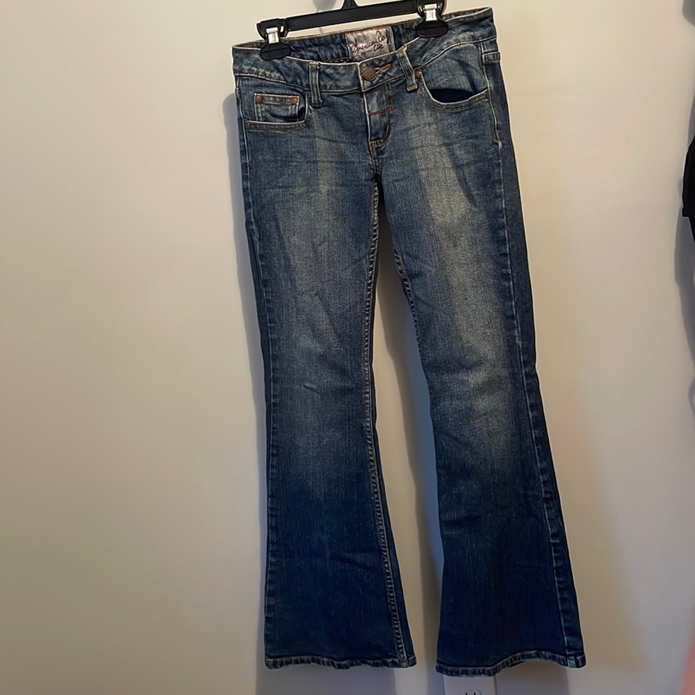 American Rag Super Flare Low Rise Jeans